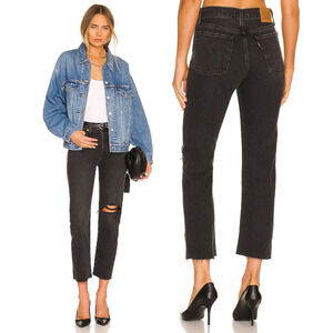 NWT LEVI'S Premium Wedgie Straight Jean Size 31 After Sunset